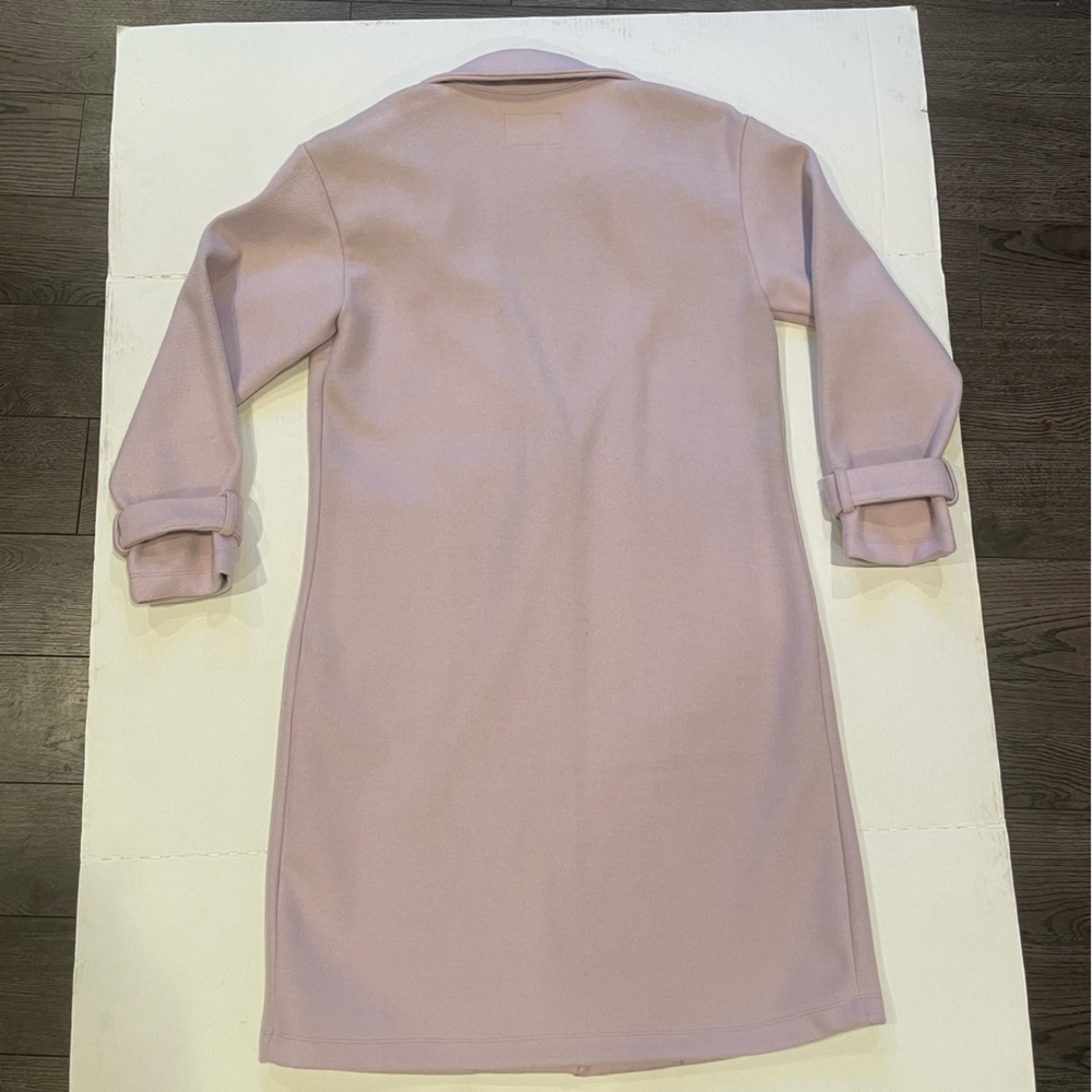 Dressed in Lala “Love of my Life” Lavender Overcoat | Size M | Haute Monde - Picture 6 of 6